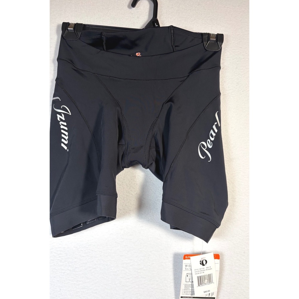 Pearl Izumi Elite In-R-Cool Tri Short Womens M Black NEW 13211102 Cycling